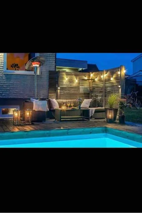 Pool House In Malmoe Villa